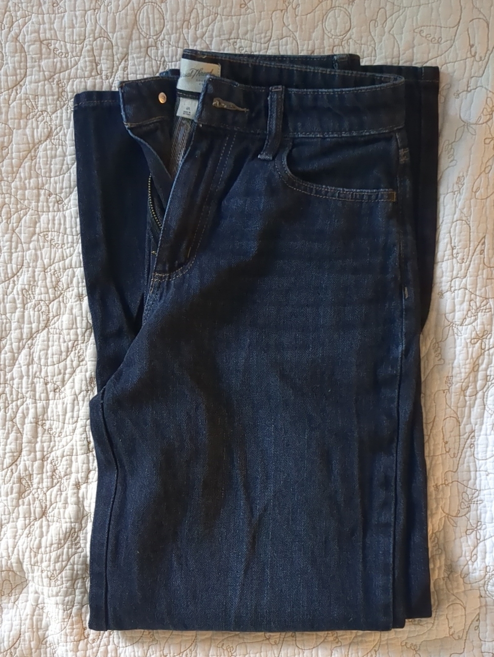 Universal Thread Women’s High-Rise Relaxed Wide-Leg Jeans in Dark Indigo